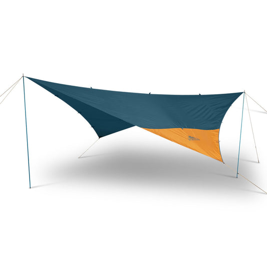 Portable Waterproof Sun Shelter Tarp with UV Protection & Adjustable Setup