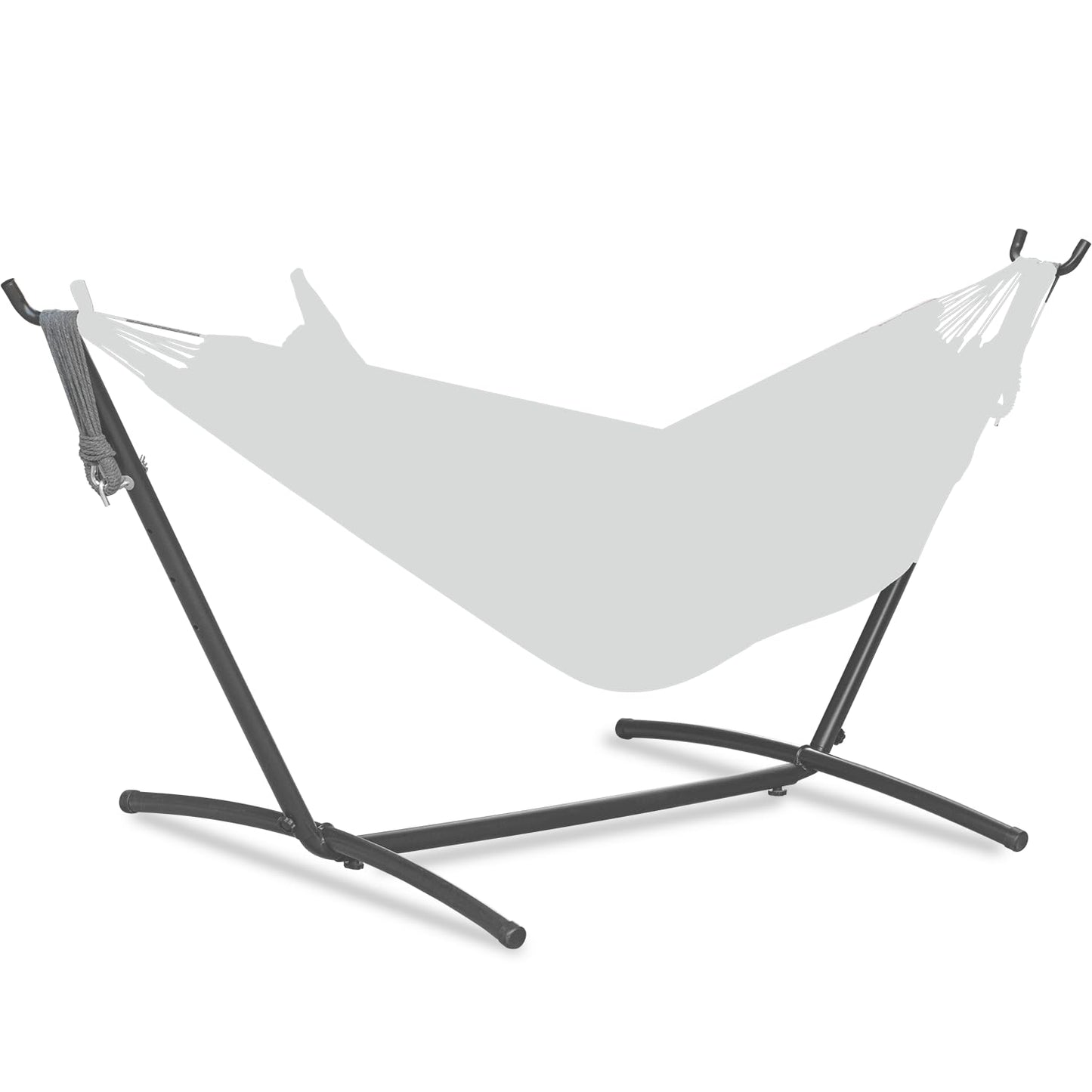 Double Hammock with Heavy-Duty Steel Stand & Carry Bag