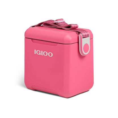 Insulated Rolling Picnic Cooler with Hard Shell Design