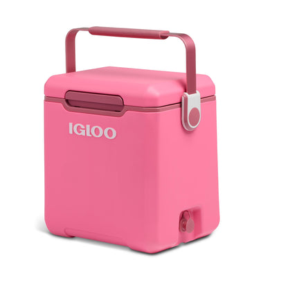 Insulated Rolling Picnic Cooler with Hard Shell Design