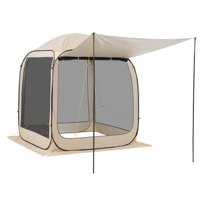 Pop-Up Screen House Tent with Carry Bag for Outdoor Camping & Backyard Use
