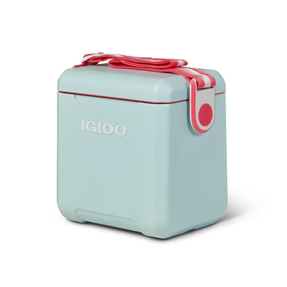 Insulated Rolling Picnic Cooler with Hard Shell Design