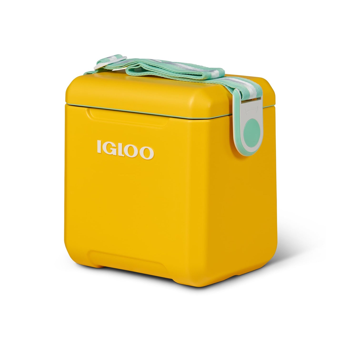 Insulated Rolling Picnic Cooler with Hard Shell Design