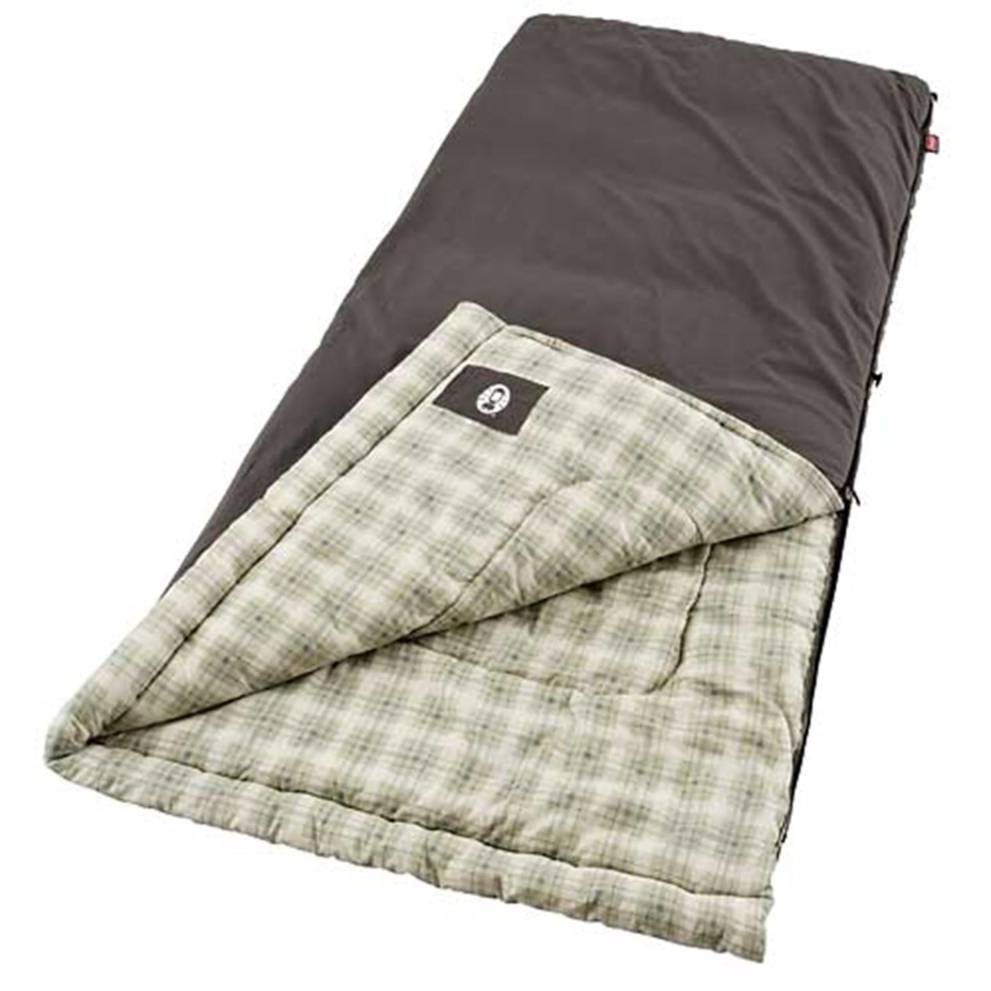XL Big & Tall Flannel Sleeping Bag for Cold Weather Camping