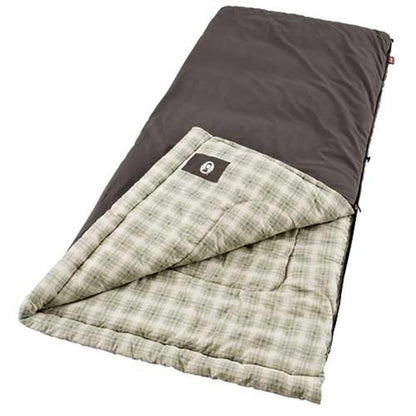 XL Big & Tall Flannel Sleeping Bag for Cold Weather Camping