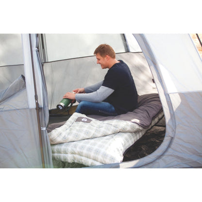 XL Big & Tall Flannel Sleeping Bag for Cold Weather Camping